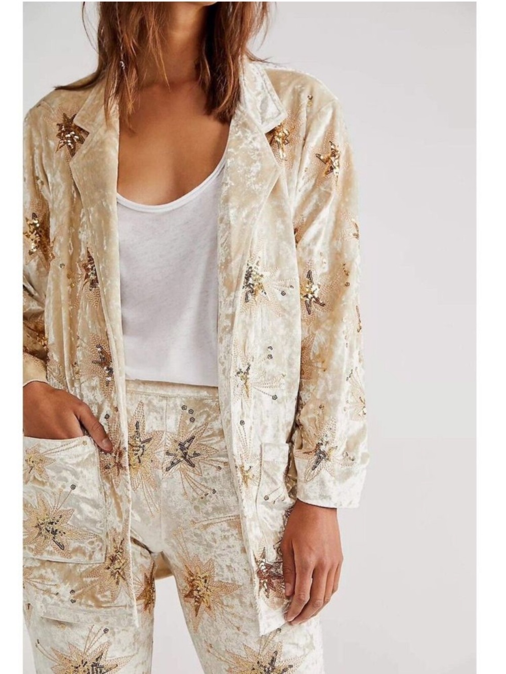 Lenni the Label Chromatic Blazer Velvet sequin Jacket